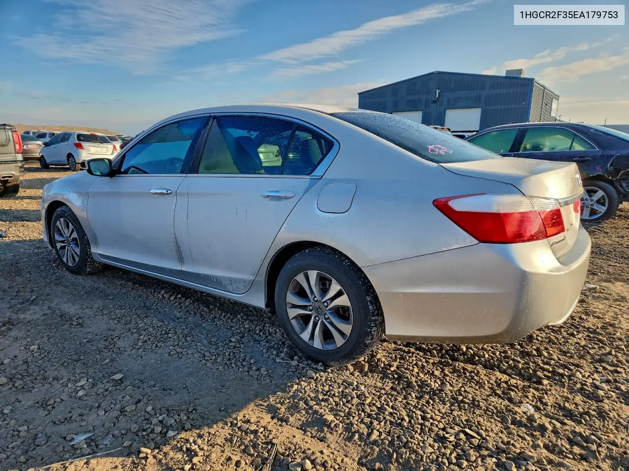 1HGCR2F35EA179753 2014 Honda Accord Lx