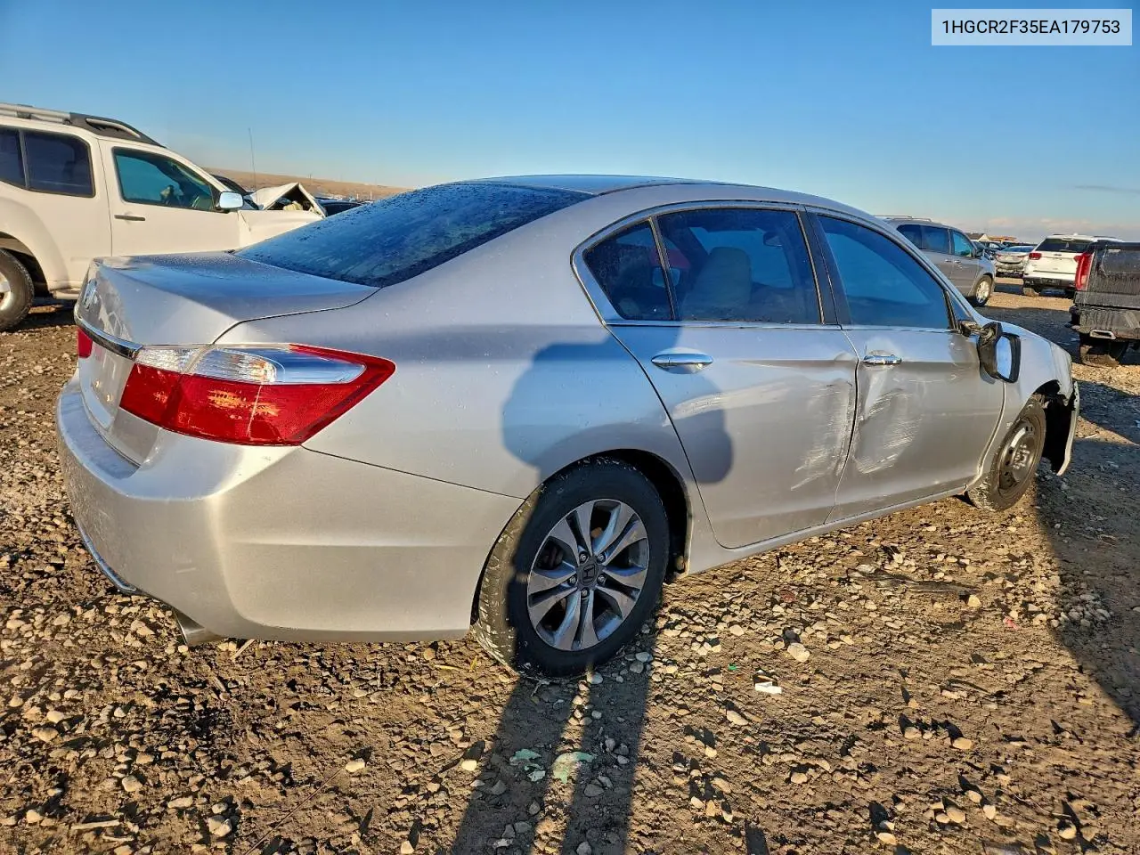 1HGCR2F35EA179753 2014 Honda Accord Lx