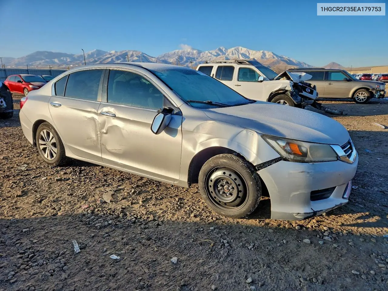 1HGCR2F35EA179753 2014 Honda Accord Lx