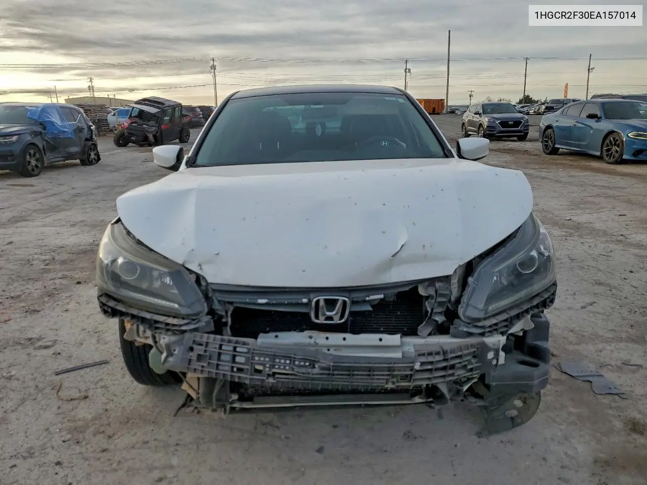 1HGCR2F30EA157014 2014 Honda Accord Lx