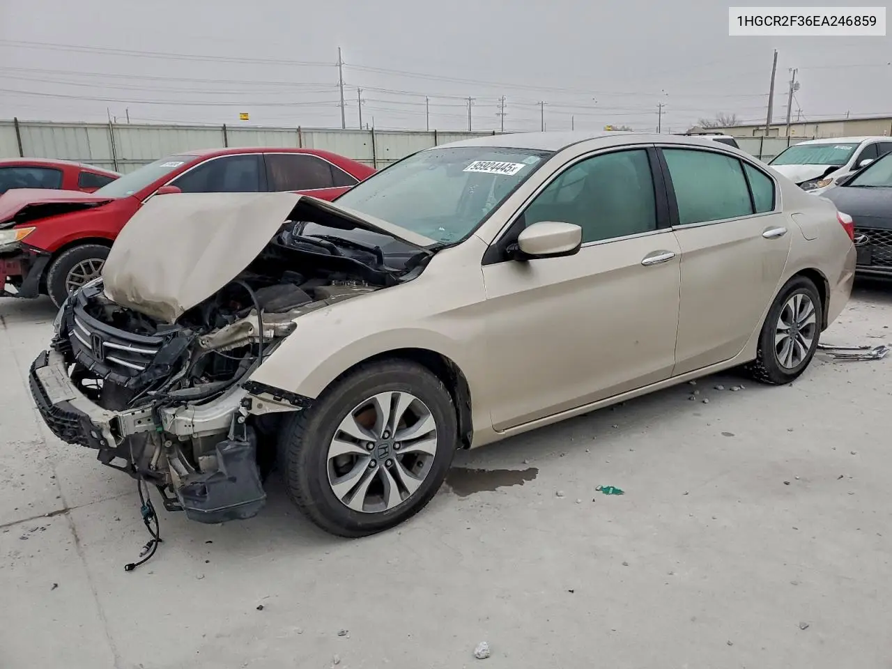 1HGCR2F36EA246859 2014 Honda Accord Lx