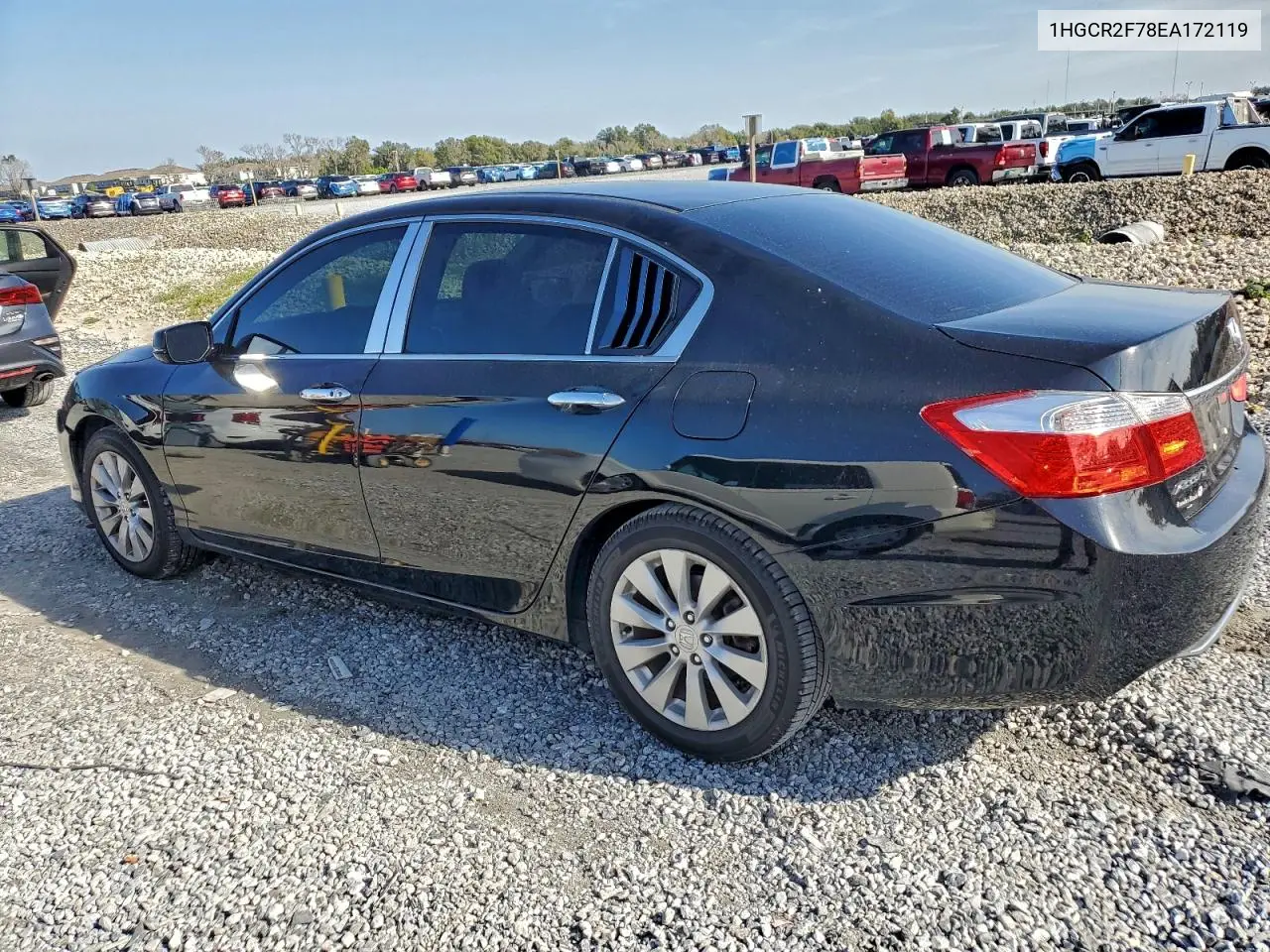 1HGCR2F78EA172119 2014 Honda Accord Ex