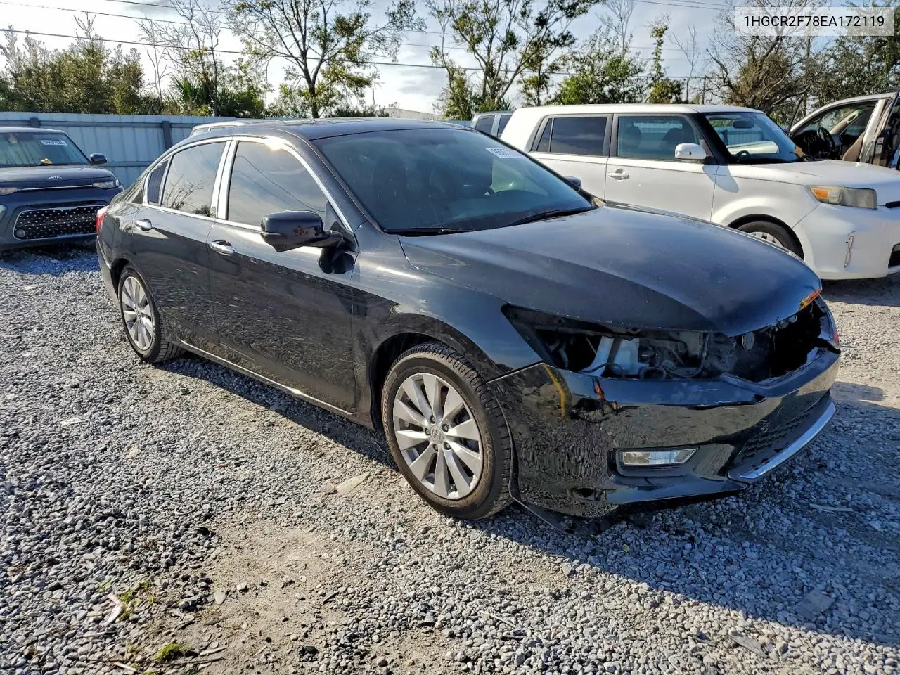 1HGCR2F78EA172119 2014 Honda Accord Ex