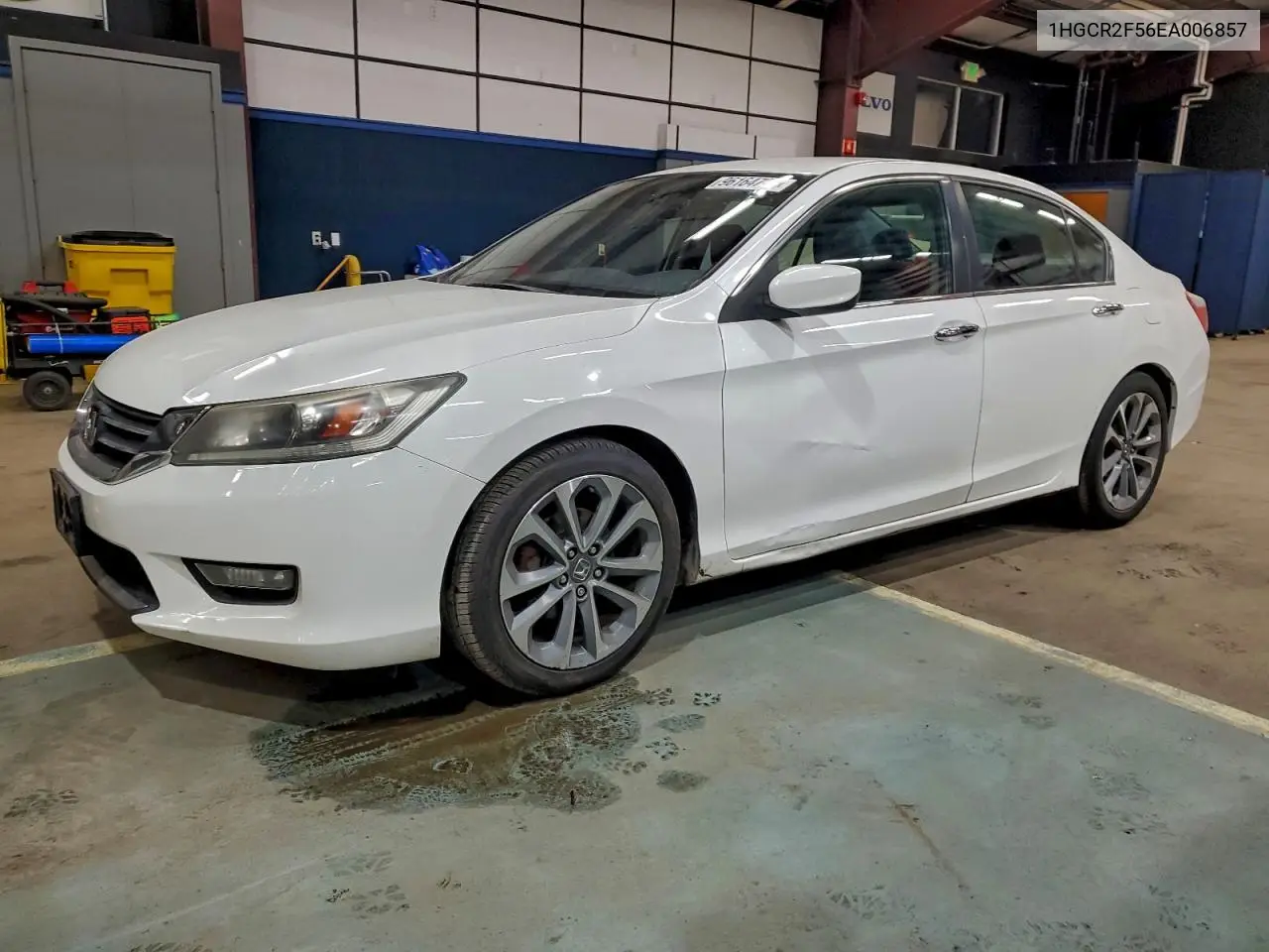 1HGCR2F56EA006857 2014 Honda Accord Sport