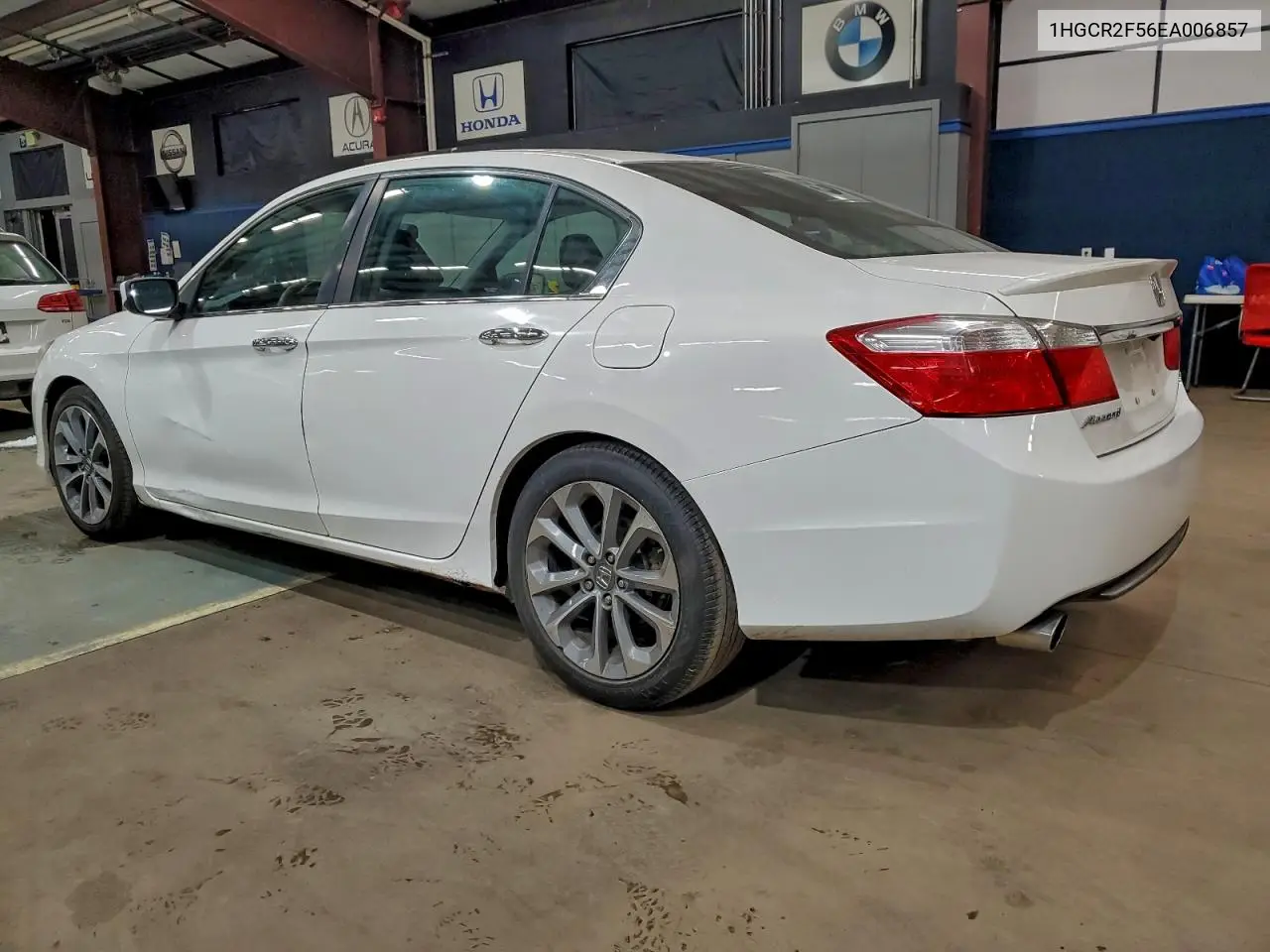 1HGCR2F56EA006857 2014 Honda Accord Sport