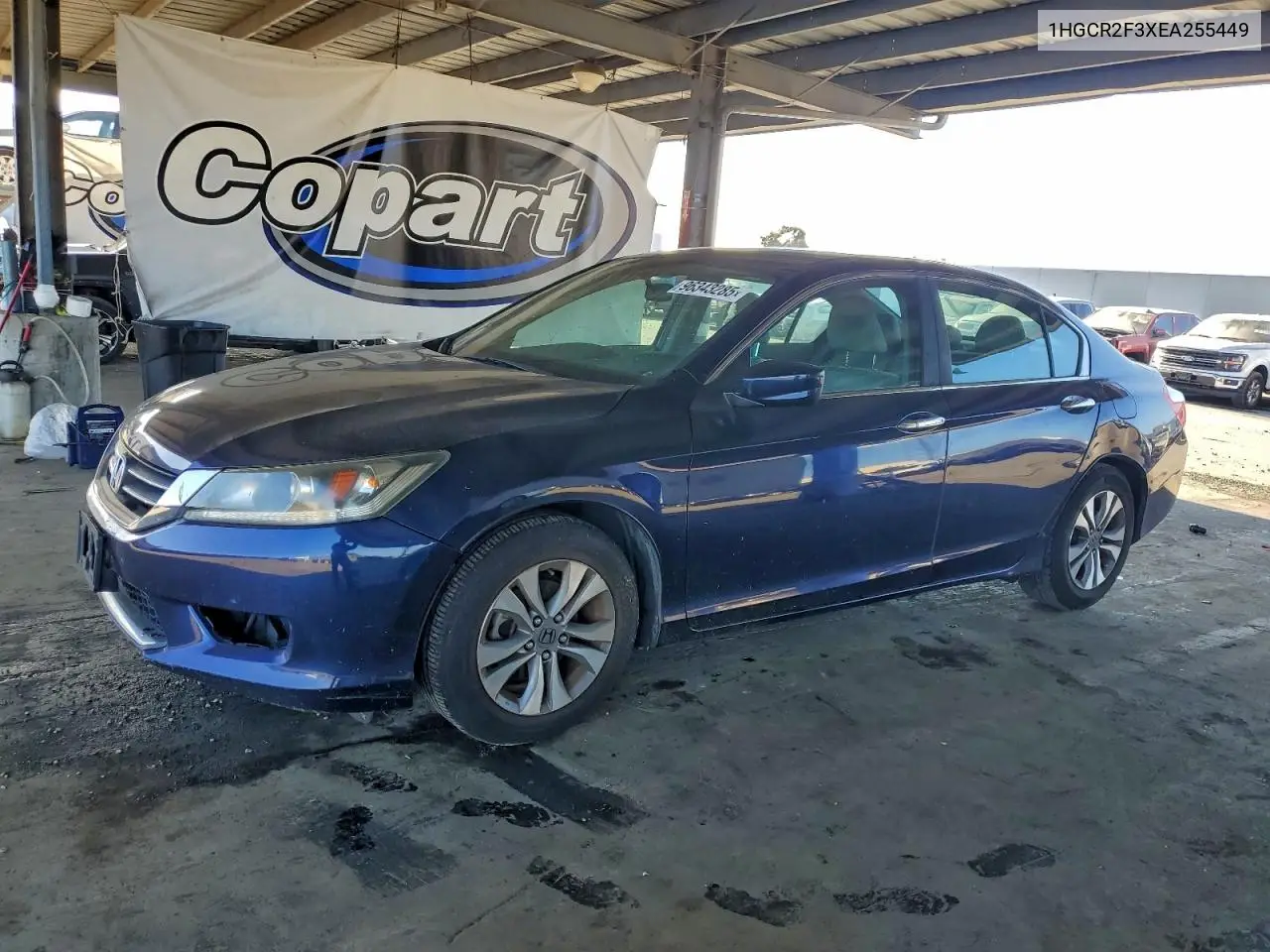 1HGCR2F3XEA255449 2014 Honda Accord Lx