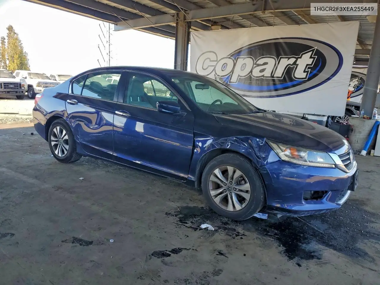 1HGCR2F3XEA255449 2014 Honda Accord Lx