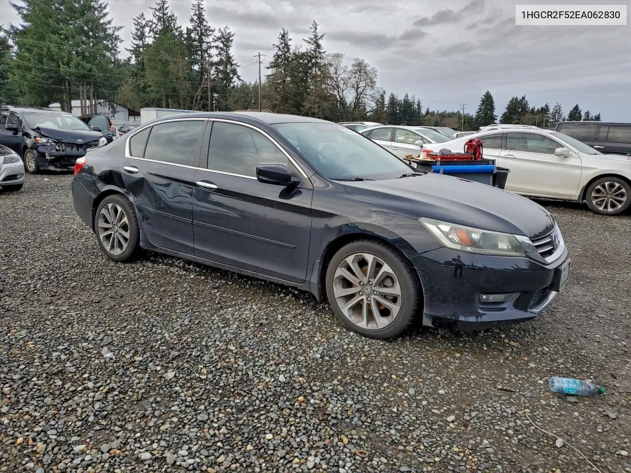 1HGCR2F52EA062830 2014 Honda Accord Sport