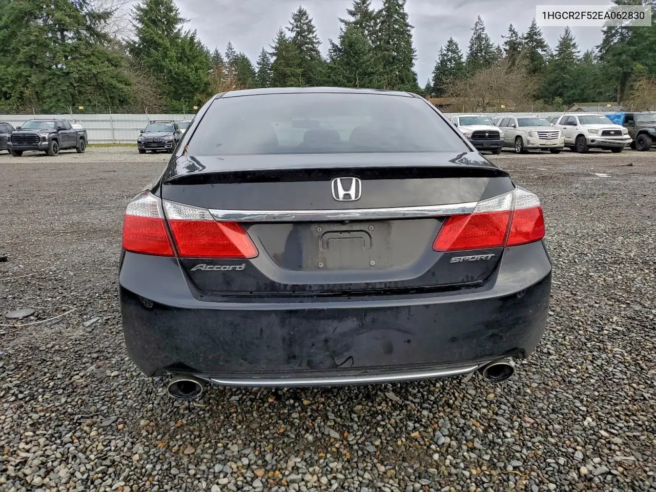 1HGCR2F52EA062830 2014 Honda Accord Sport