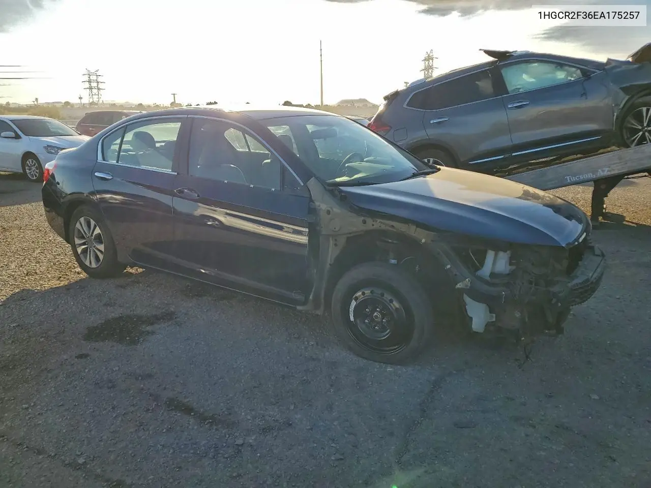 1HGCR2F36EA175257 2014 Honda Accord Lx