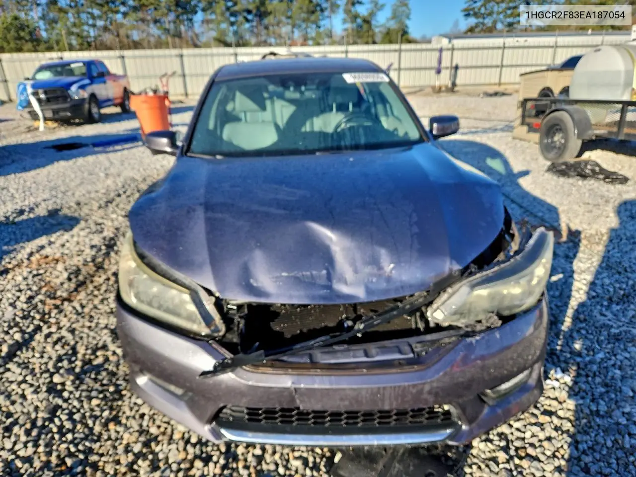 1HGCR2F83EA187054 2014 Honda Accord Exl