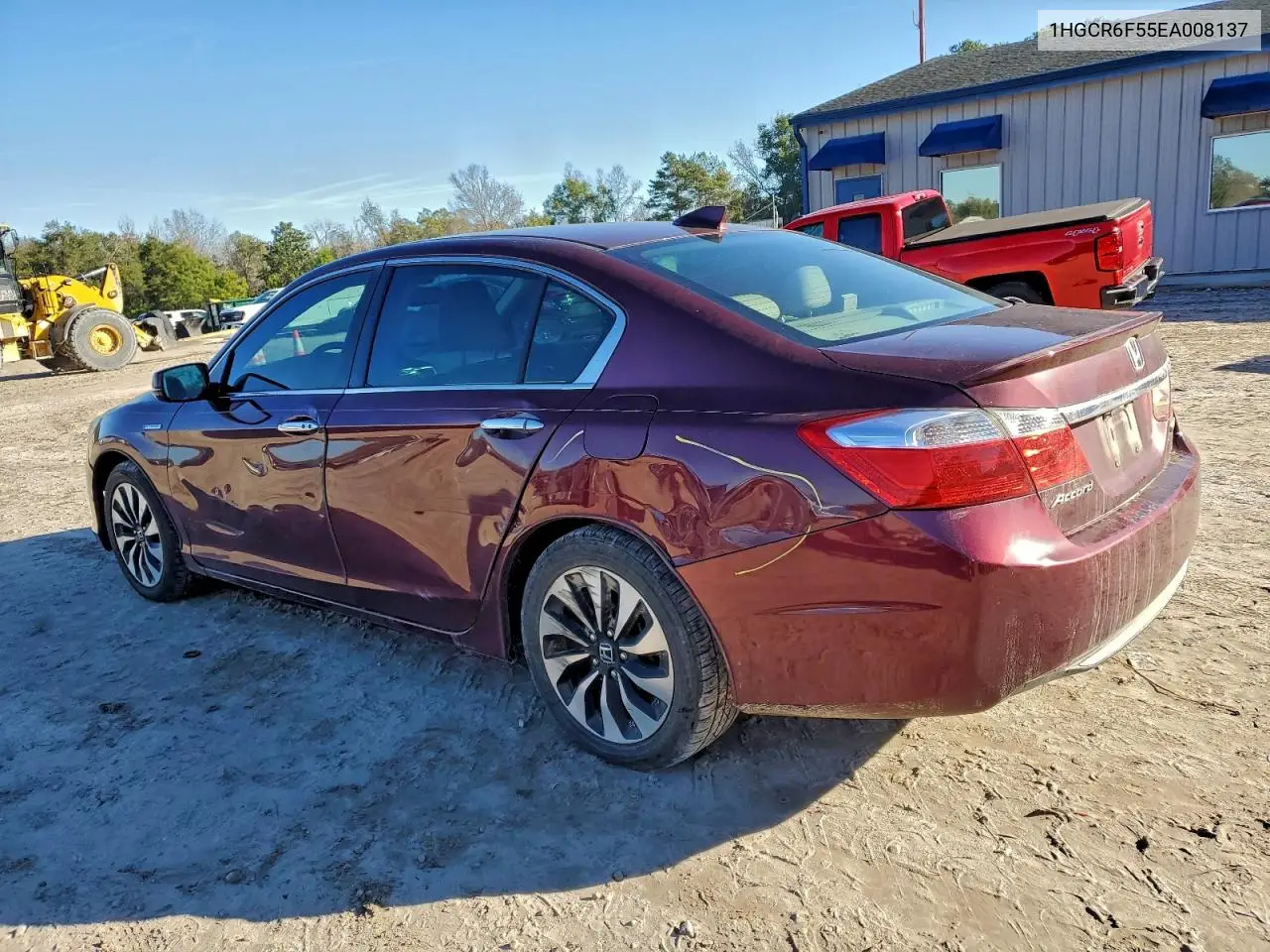 1HGCR6F55EA008137 2014 Honda Accord Hybrid Exl