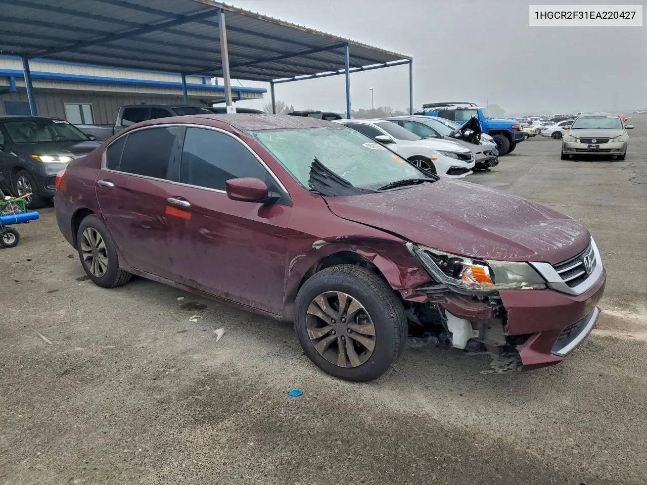 1HGCR2F31EA220427 2014 Honda Accord Lx