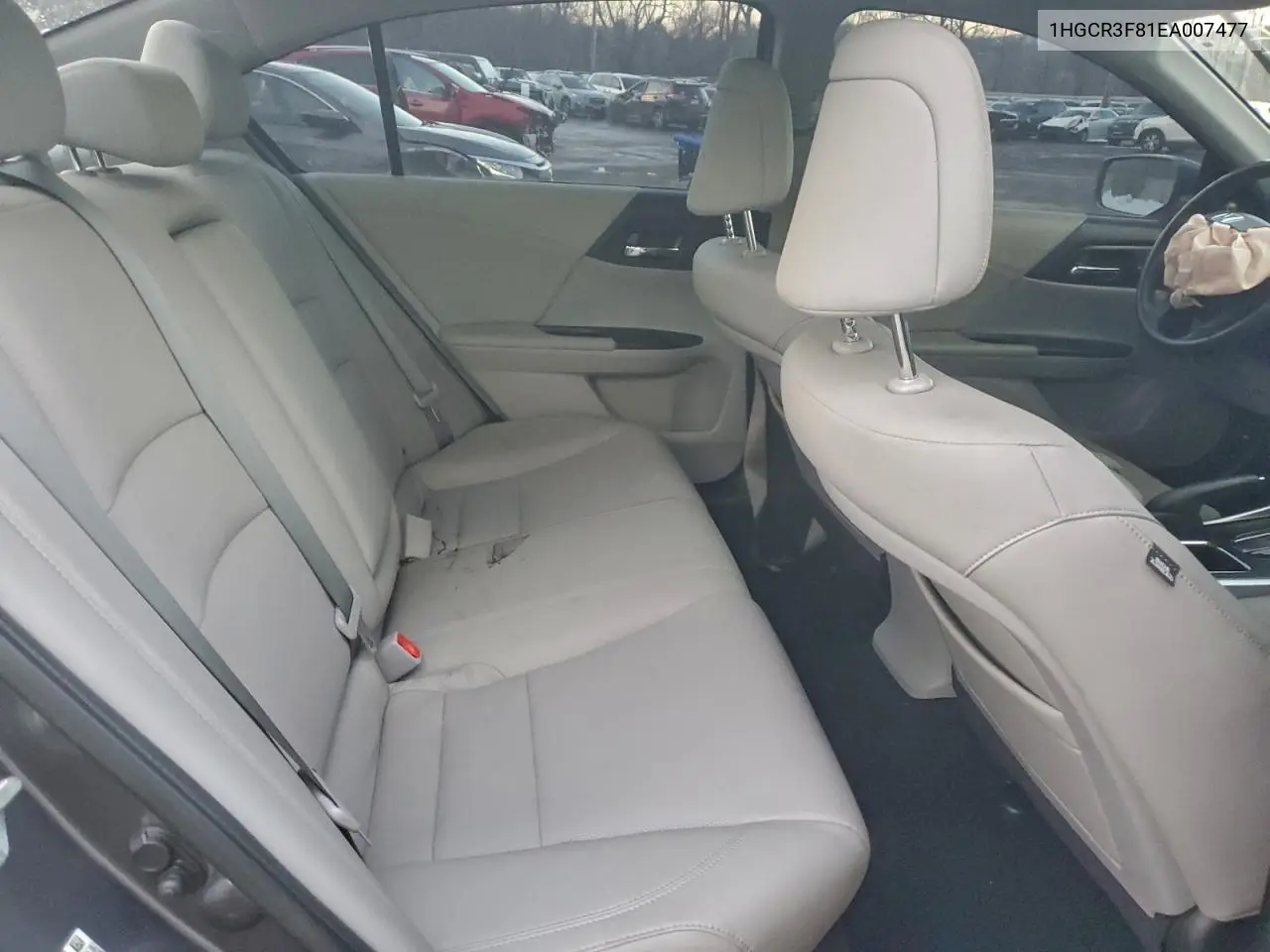1HGCR3F81EA007477 2014 Honda Accord Exl
