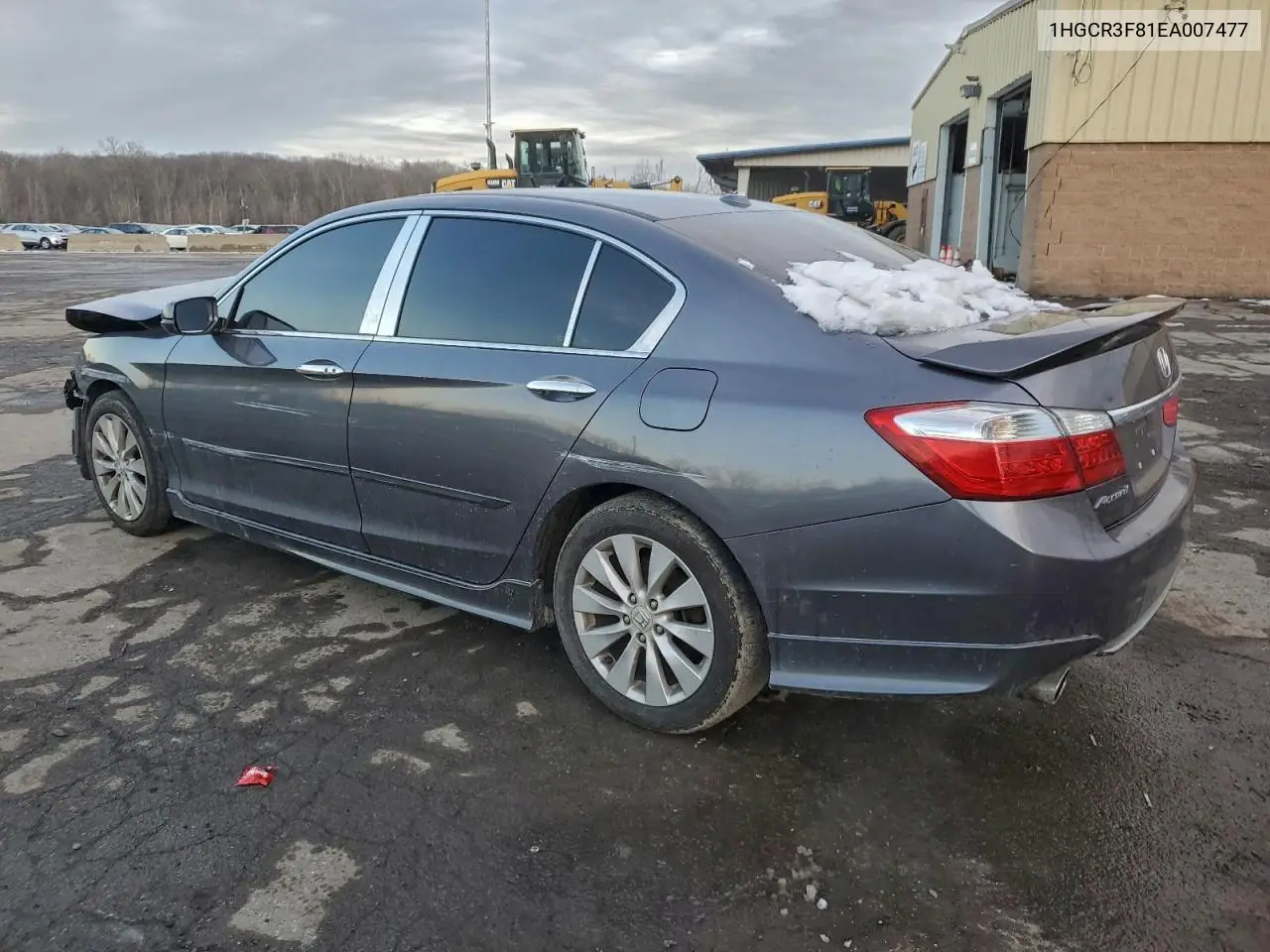 1HGCR3F81EA007477 2014 Honda Accord Exl