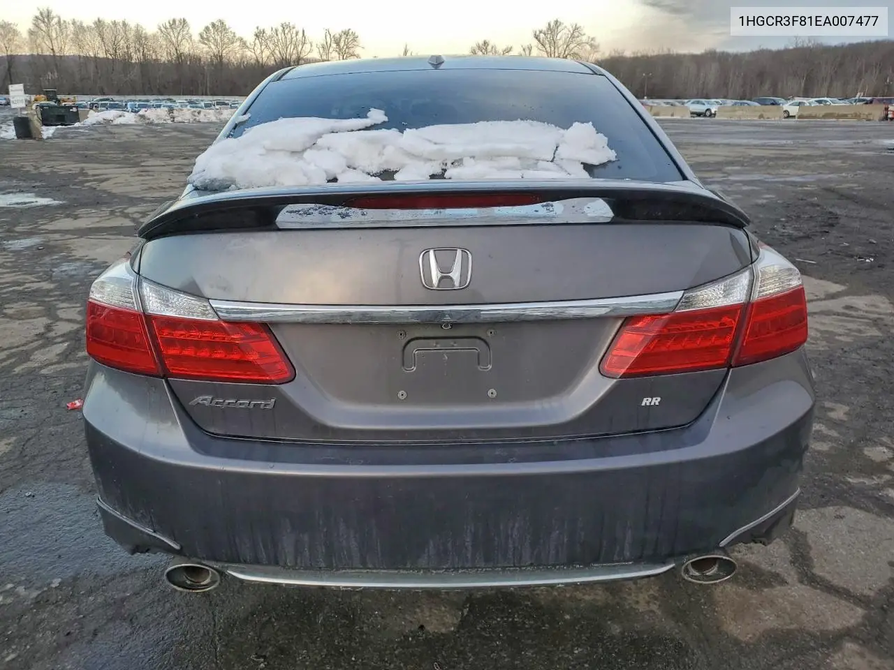 1HGCR3F81EA007477 2014 Honda Accord Exl