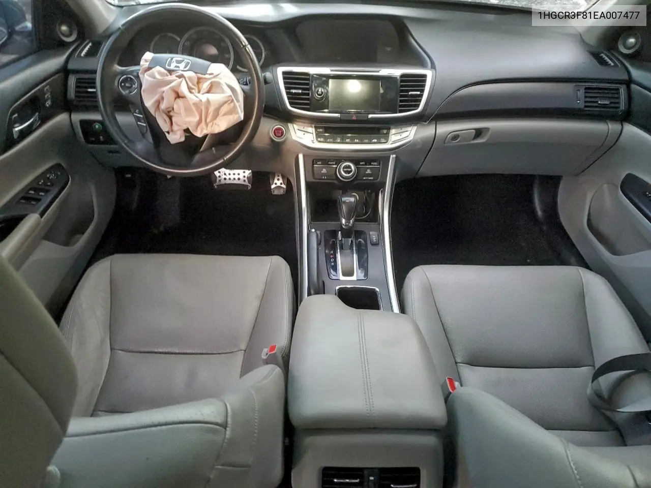 1HGCR3F81EA007477 2014 Honda Accord Exl