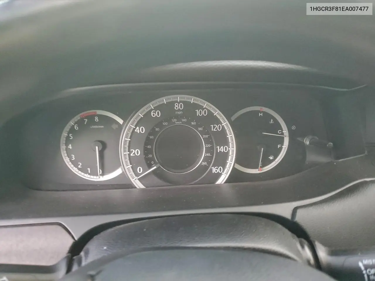 1HGCR3F81EA007477 2014 Honda Accord Exl