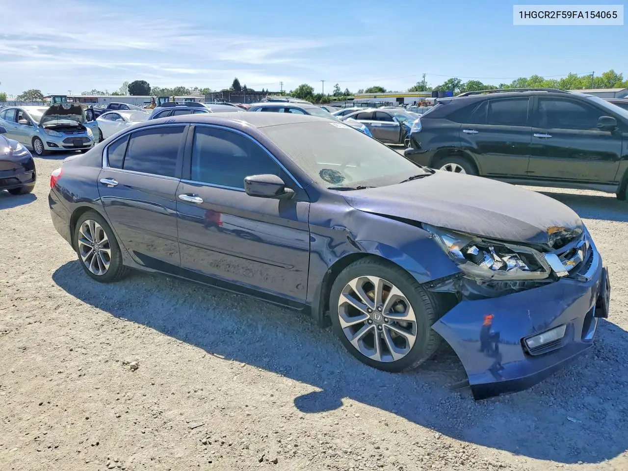 1HGCR2F59FA154065 2015 Honda Accord Sport