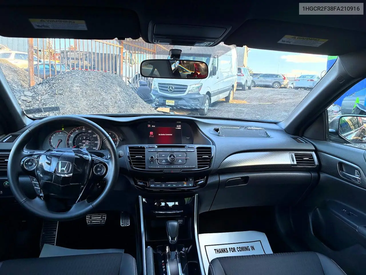 1HGCR2F38FA210916 2015 Honda Accord Lx