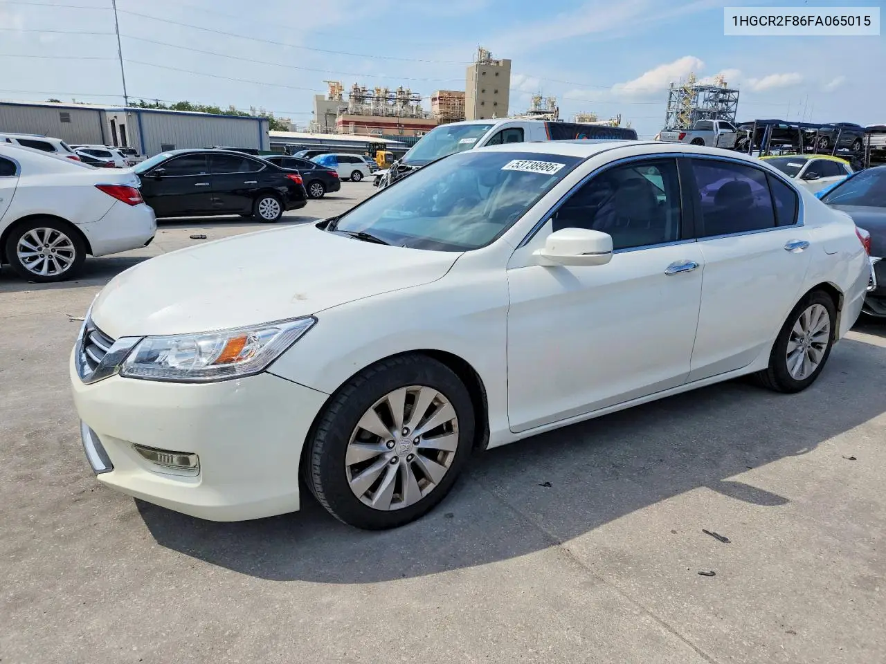 1HGCR2F86FA065015 2015 Honda Accord Exl