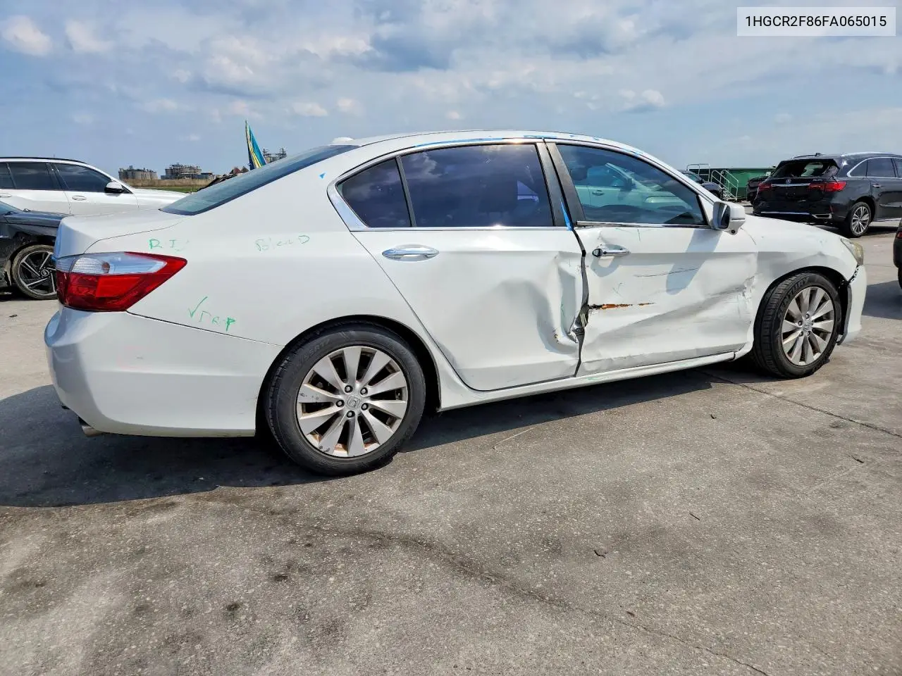 1HGCR2F86FA065015 2015 Honda Accord Exl