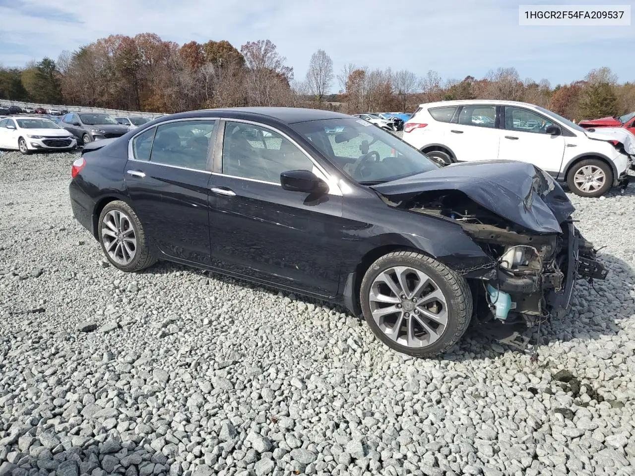1HGCR2F54FA209537 2015 Honda Accord Sport