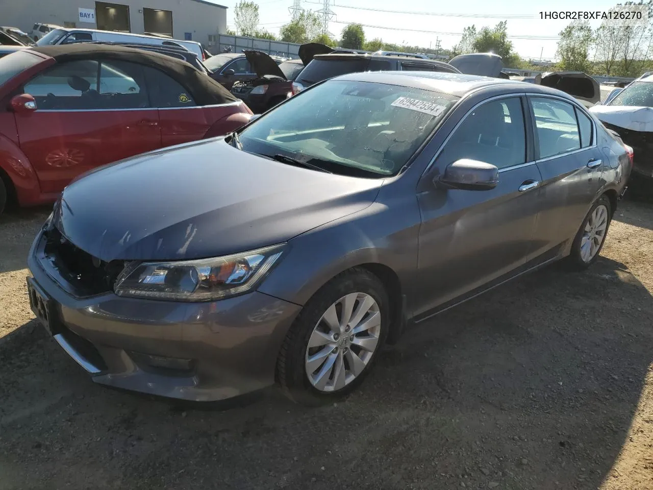 1HGCR2F8XFA126270 2015 Honda Accord Exl