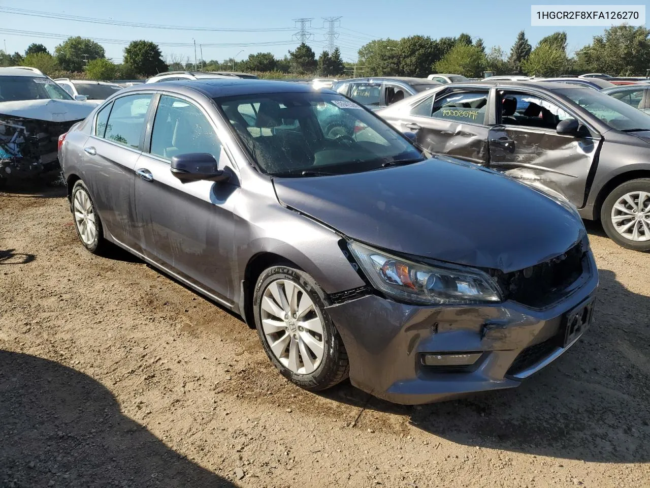 2015 Honda Accord Exl VIN: 1HGCR2F8XFA126270 Lot: 69942594