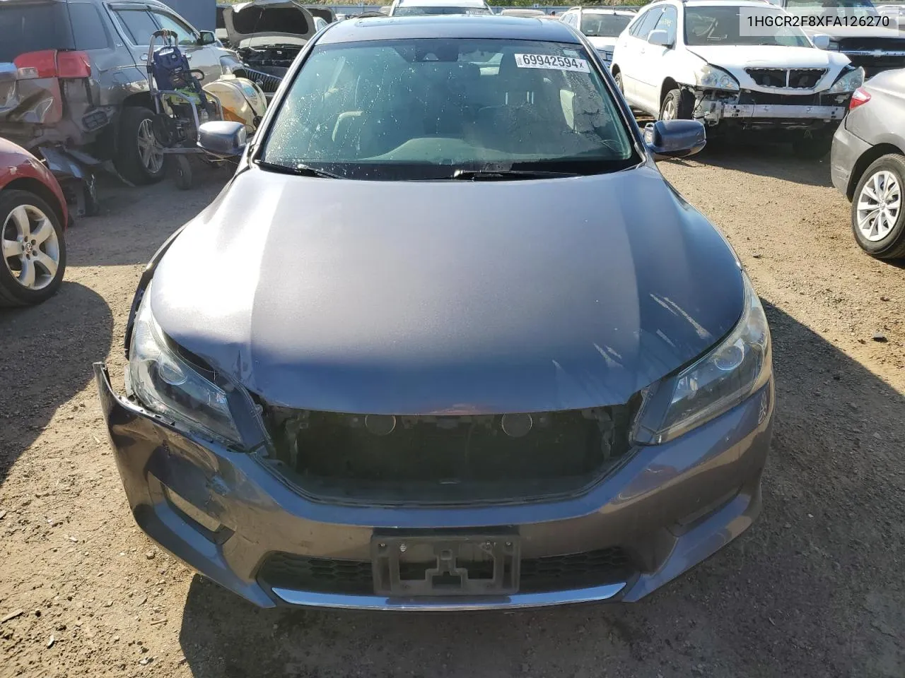 1HGCR2F8XFA126270 2015 Honda Accord Exl