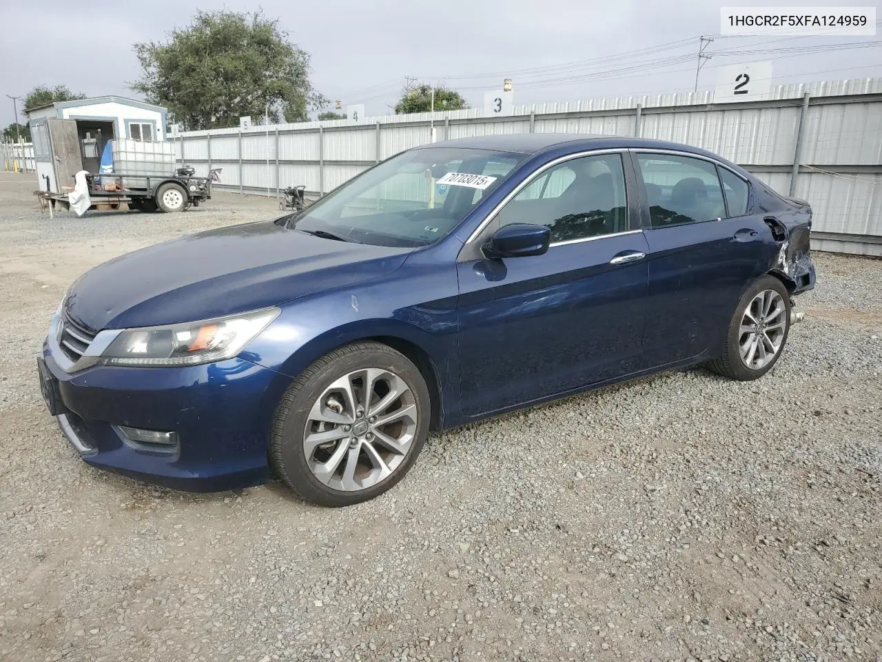 1HGCR2F5XFA124959 2015 Honda Accord Sport