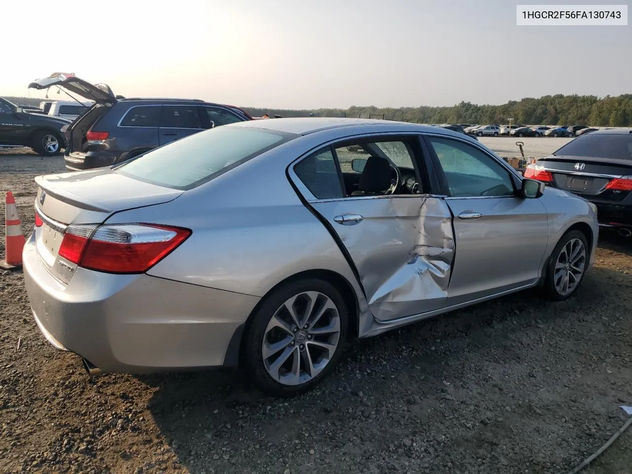 1HGCR2F56FA130743 2015 Honda Accord Sport