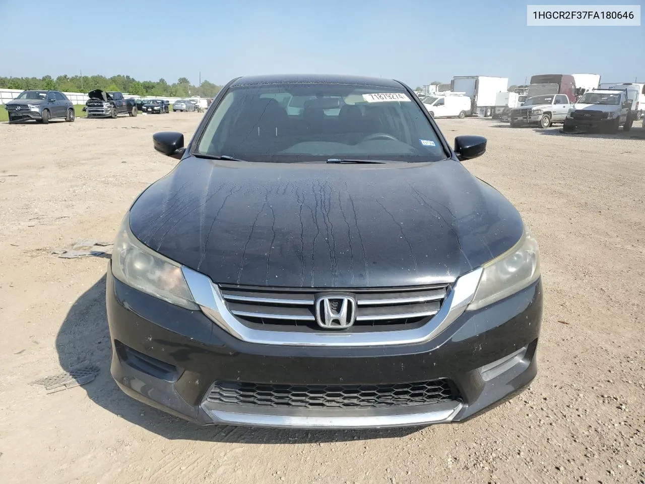 2015 Honda Accord Lx VIN: 1HGCR2F37FA180646 Lot: 71879274