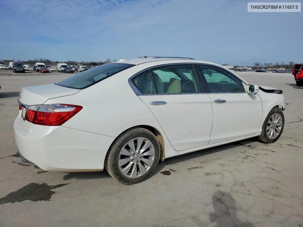 1HGCR2F86FA116013 2015 Honda Accord Exl