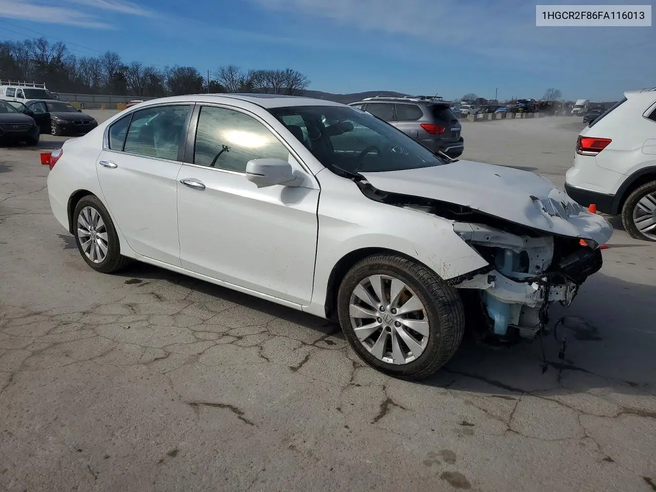 1HGCR2F86FA116013 2015 Honda Accord Exl