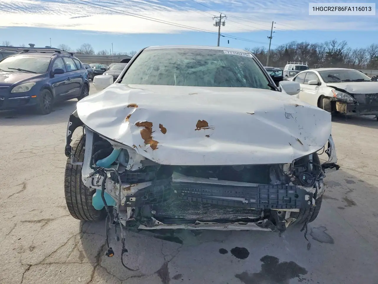 1HGCR2F86FA116013 2015 Honda Accord Exl