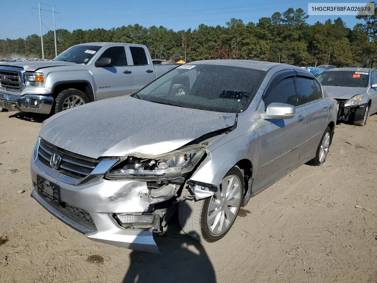1HGCR3F88FA026979 2015 Honda Accord Exl
