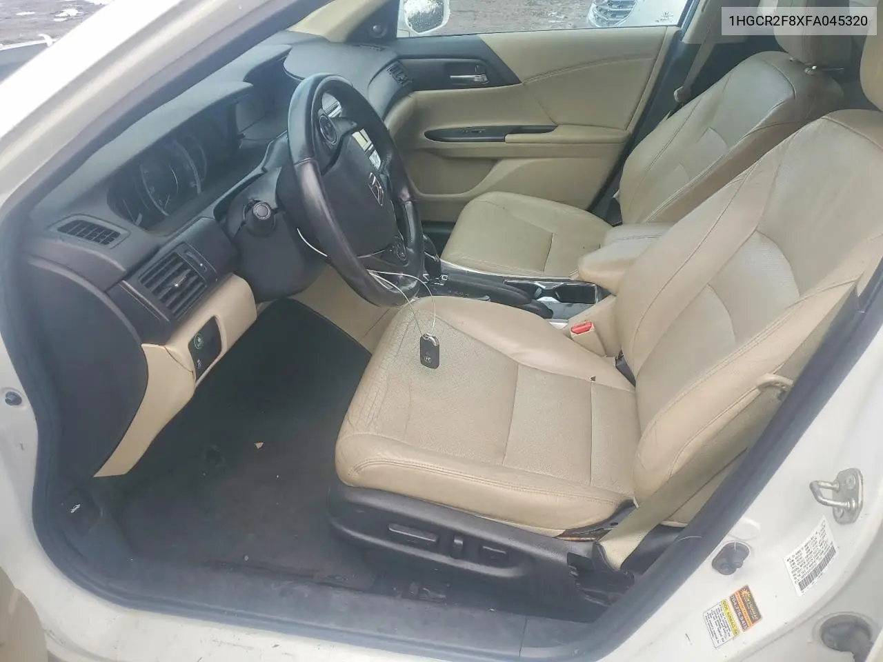 1HGCR2F8XFA045320 2015 Honda Accord Exl