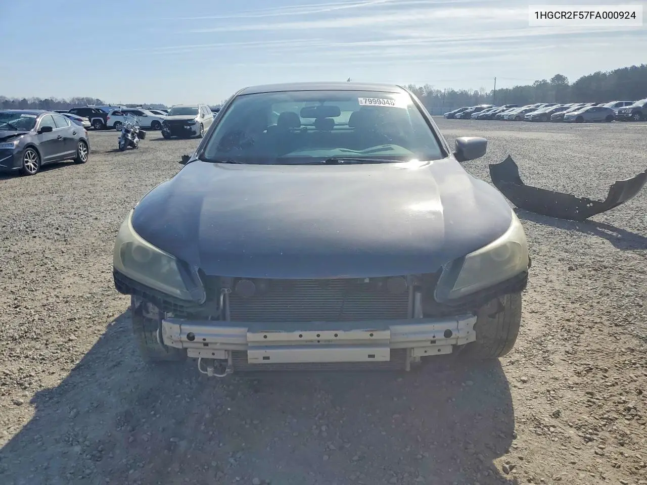 1HGCR2F57FA000924 2015 Honda Accord Sport