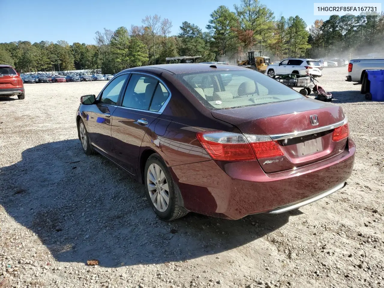 1HGCR2F85FA167731 2015 Honda Accord Exl