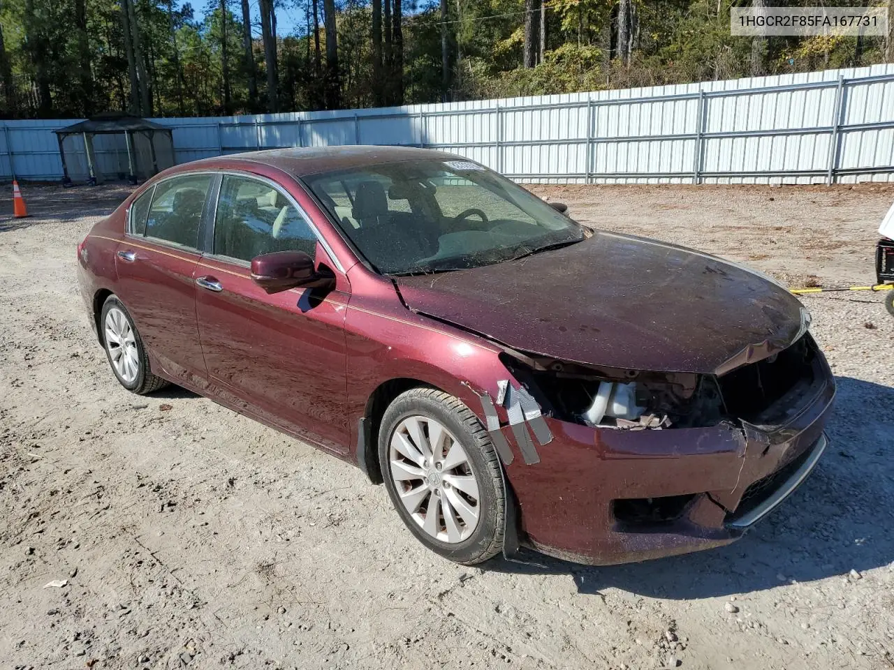1HGCR2F85FA167731 2015 Honda Accord Exl