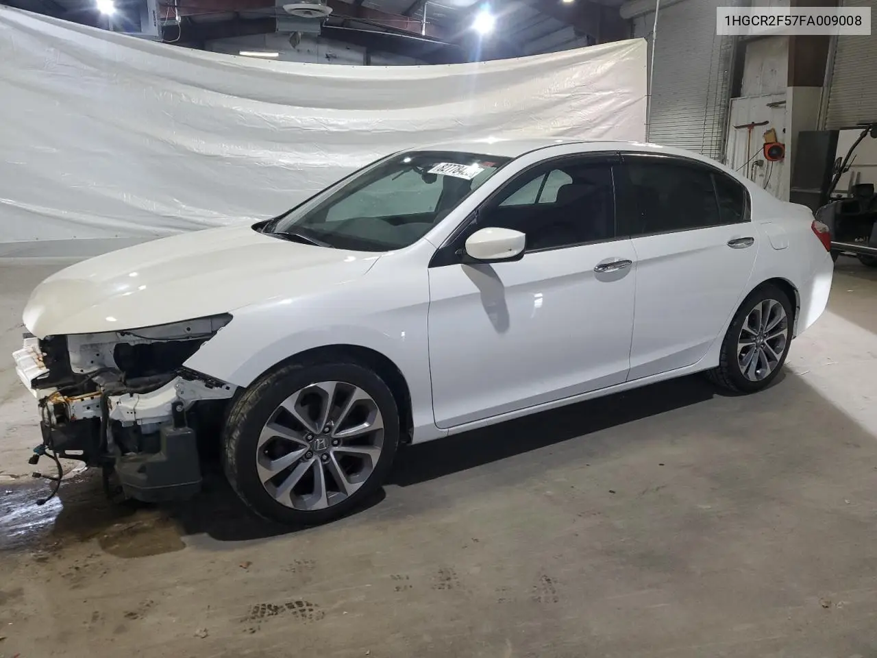 1HGCR2F57FA009008 2015 Honda Accord Sport