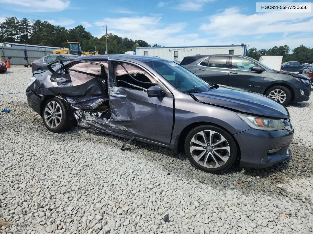 1HGCR2F56FA230650 2015 Honda Accord Sport