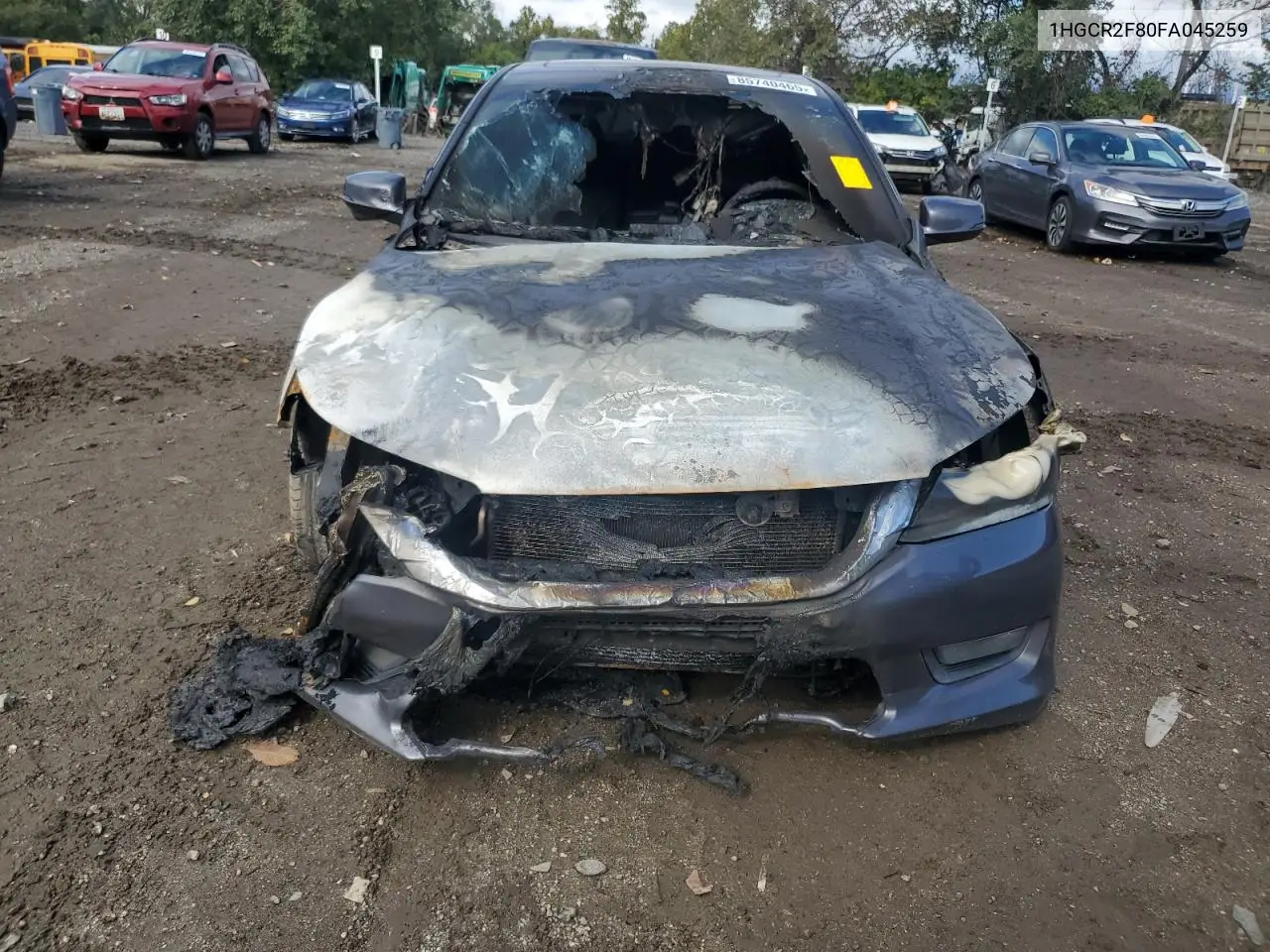 1HGCR2F80FA045259 2015 Honda Accord Exl