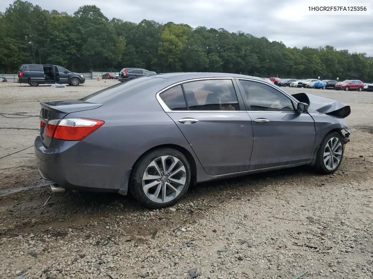 1HGCR2F57FA125356 2015 Honda Accord Sport