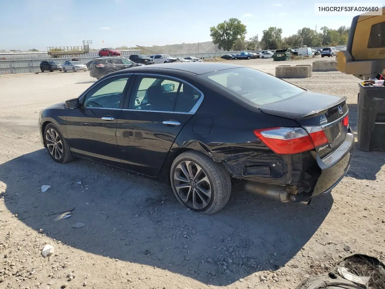 1HGCR2F53FA026680 2015 Honda Accord Sport