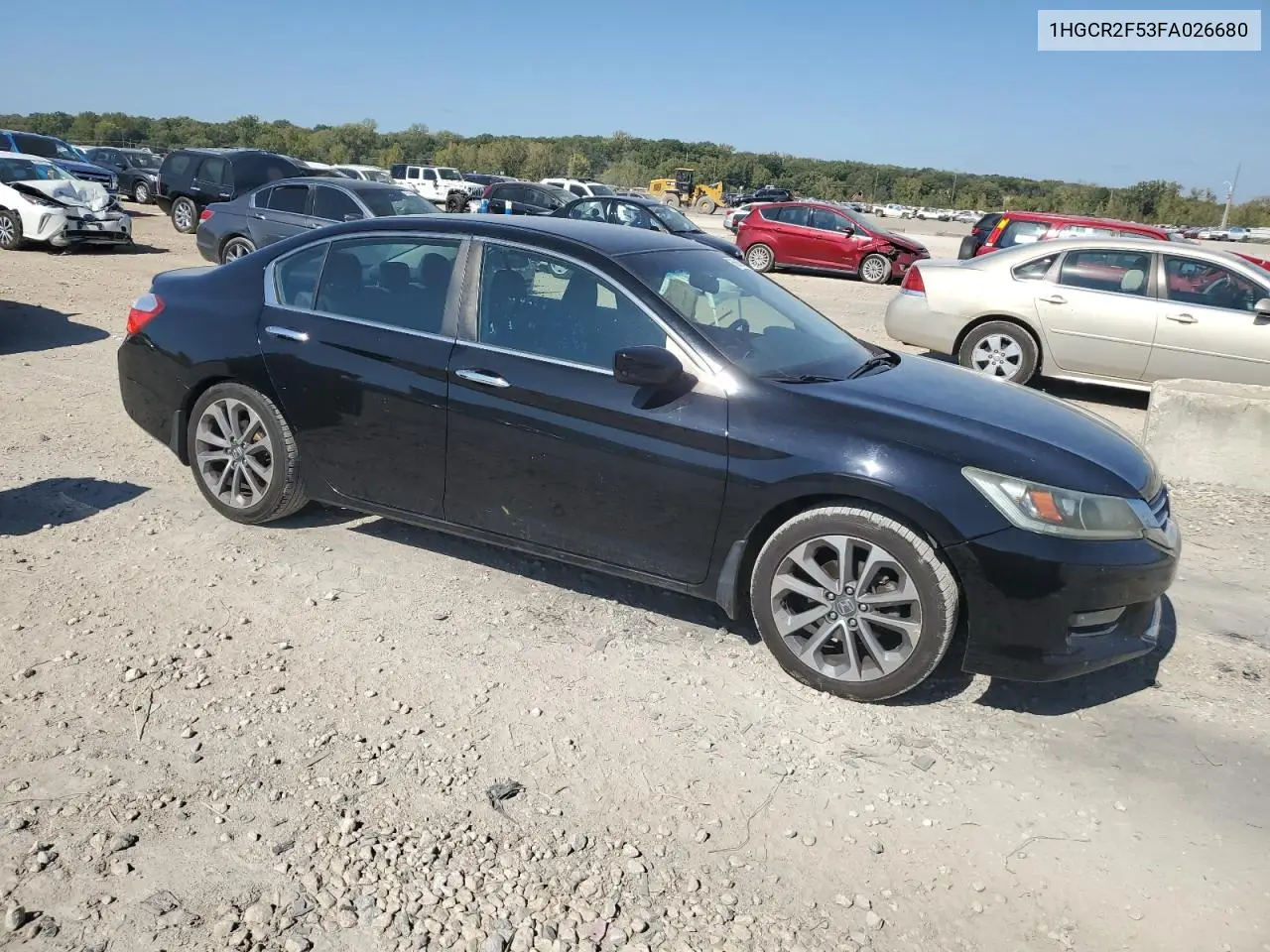 1HGCR2F53FA026680 2015 Honda Accord Sport