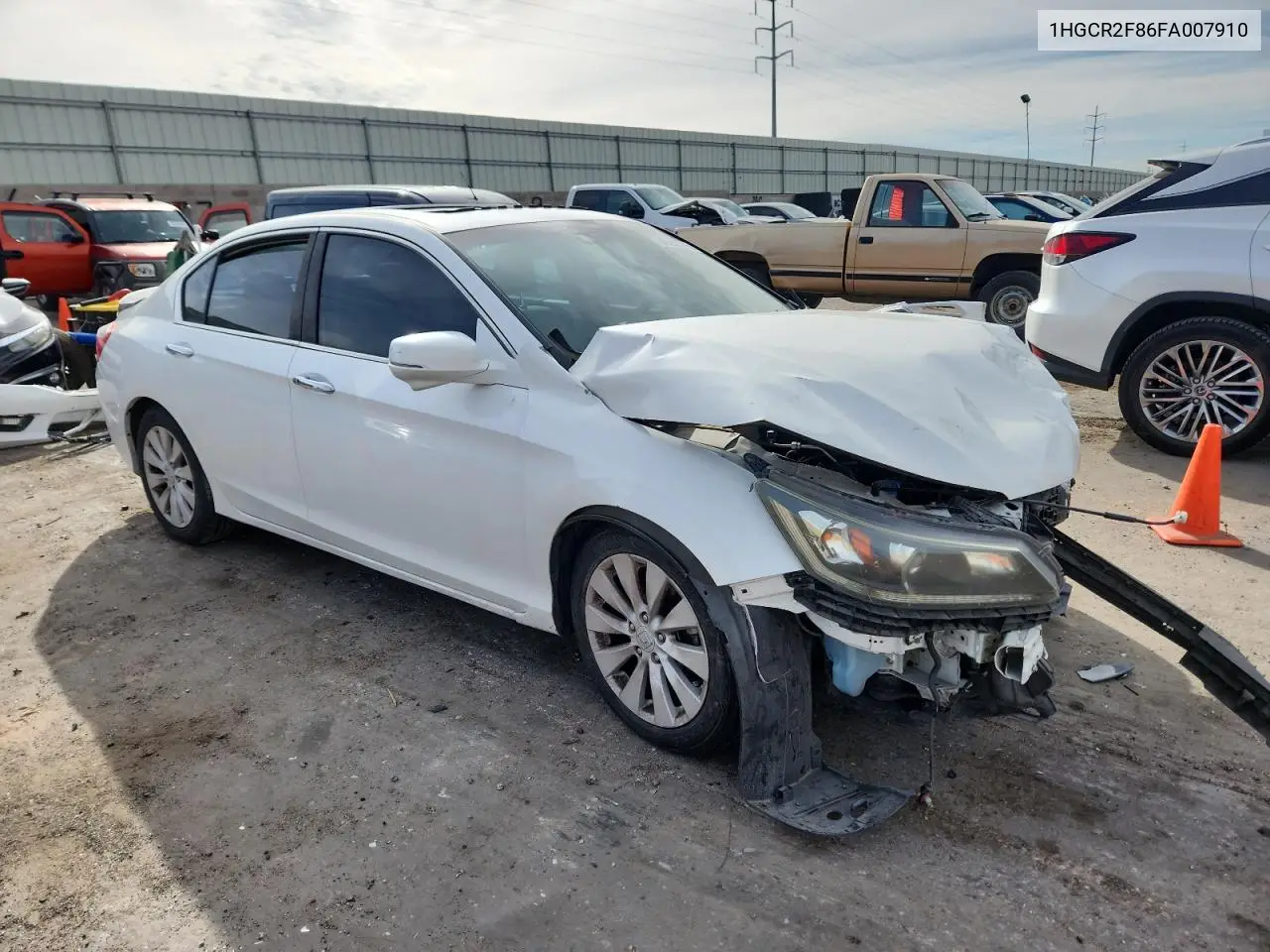 1HGCR2F86FA007910 2015 Honda Accord Exl