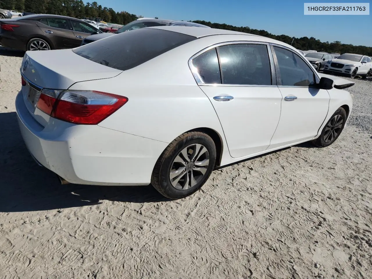 1HGCR2F33FA211763 2015 Honda Accord Lx