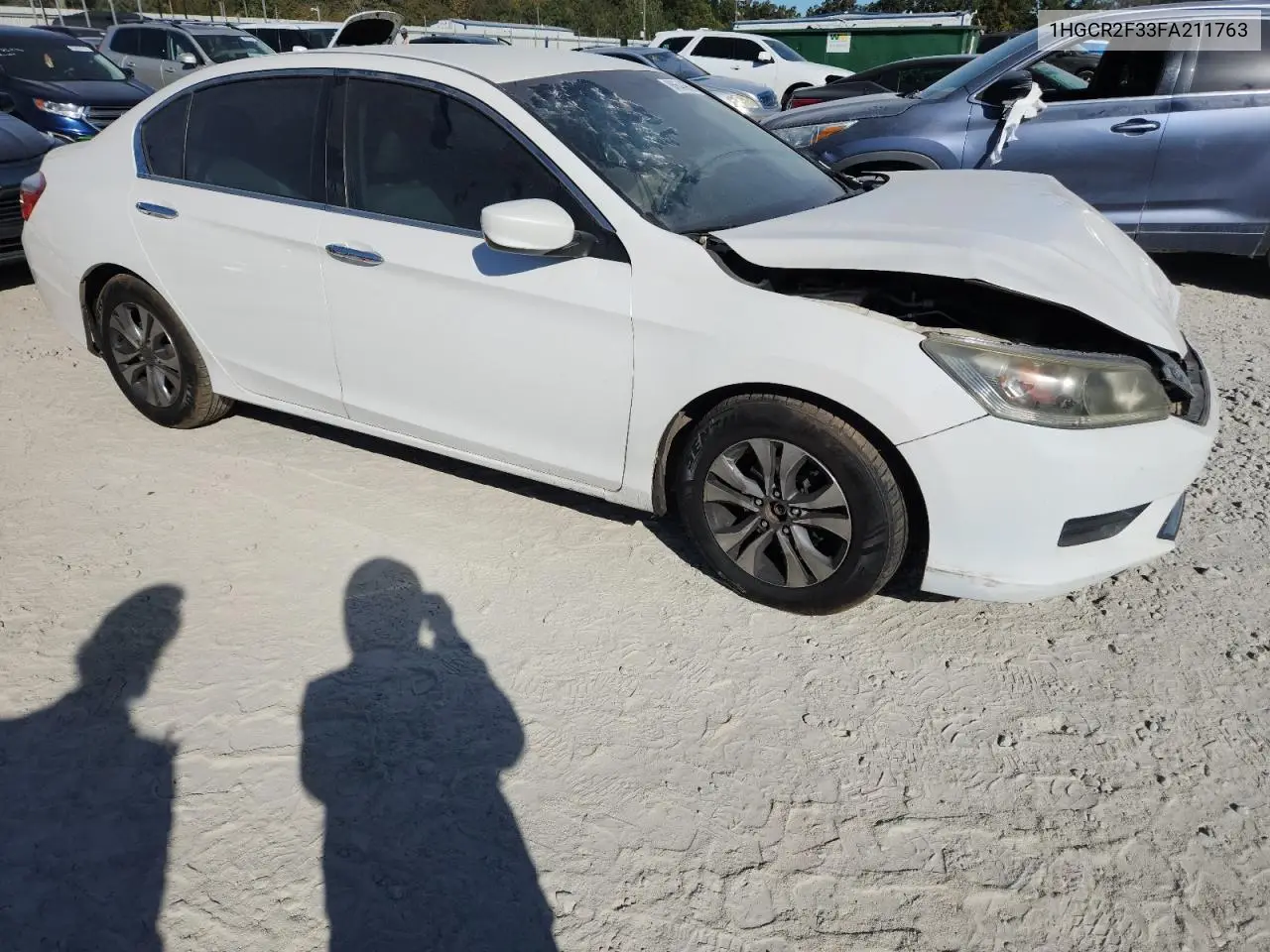 1HGCR2F33FA211763 2015 Honda Accord Lx